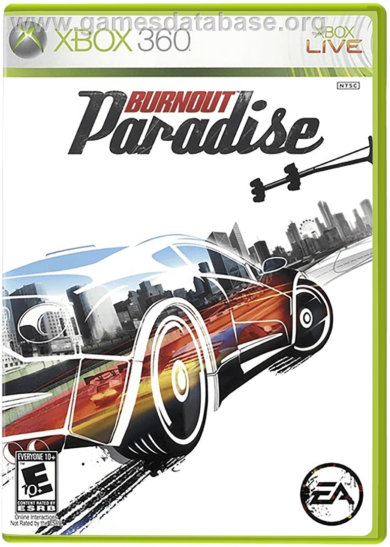 Burnout Paradise - Microsoft Xbox 360 - Artwork - Box