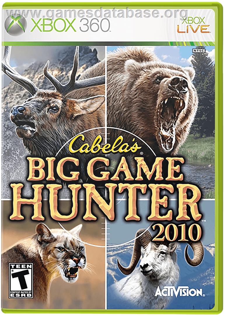 Cabela's BGH 2010 - Microsoft Xbox 360 - Artwork - Box