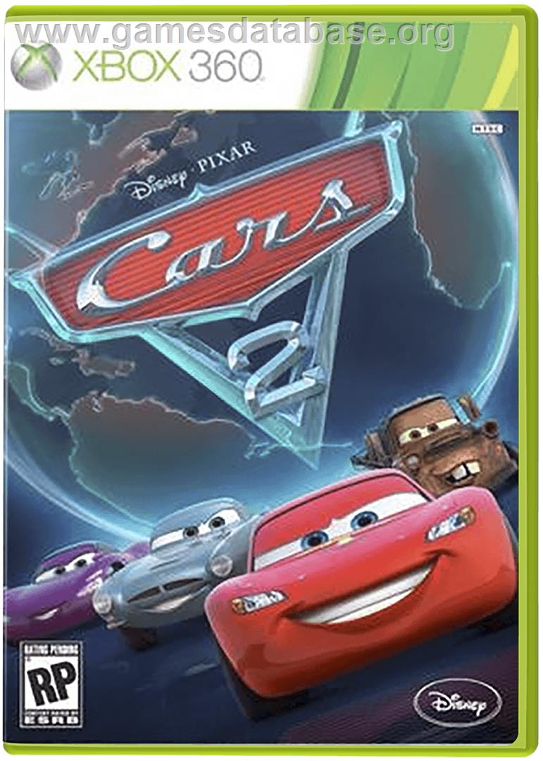 Cars 2: The Video Game - Microsoft Xbox 360 - Artwork - Box