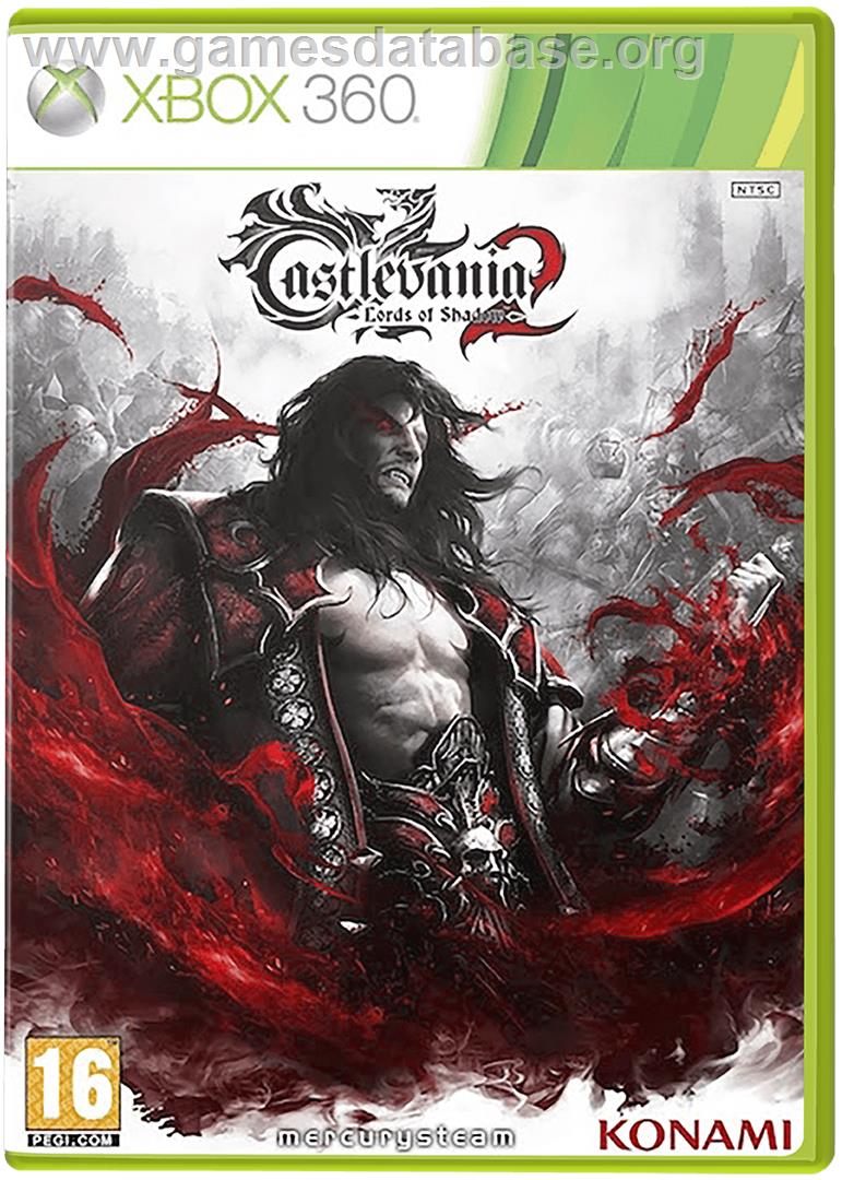 Castlevania: LoS 2 - Microsoft Xbox 360 - Artwork - Box