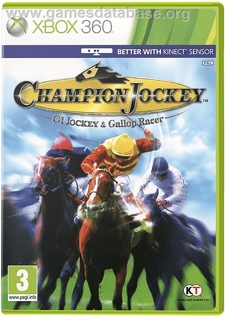 Champion Jockey - Microsoft Xbox 360 - Artwork - Box