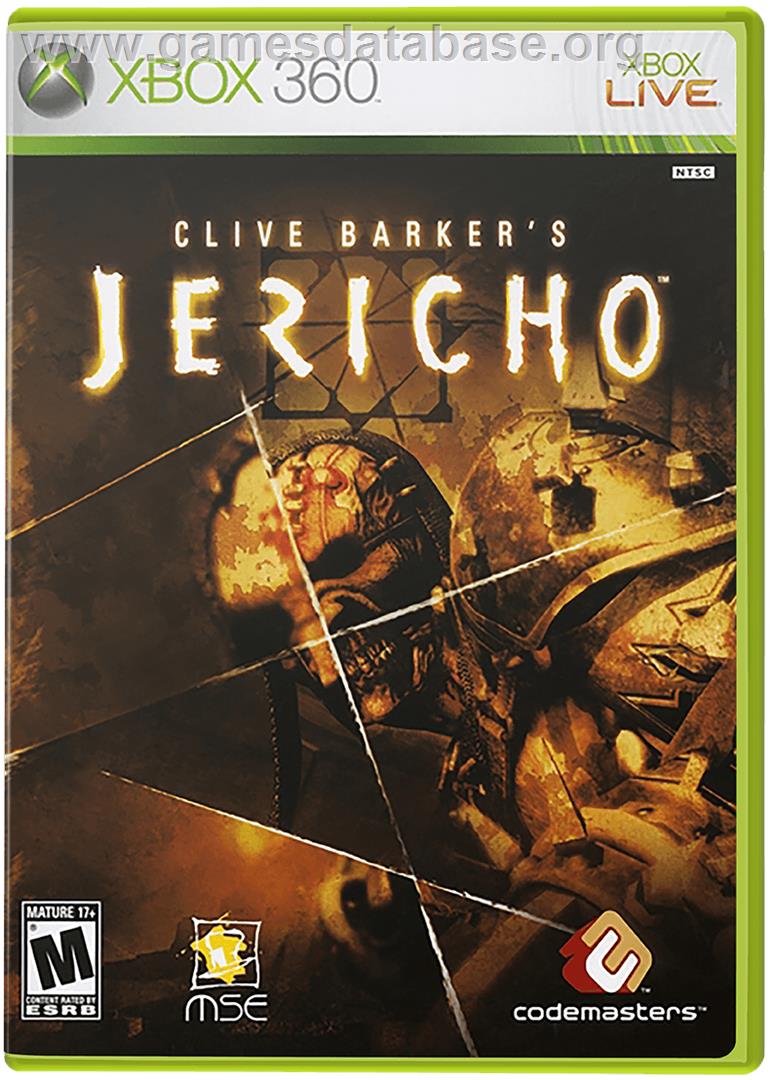 Clive Barker's Jericho - Microsoft Xbox 360 - Artwork - Box