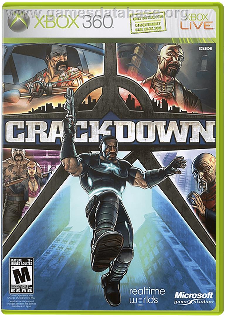 Crackdown - Microsoft Xbox 360 - Artwork - Box