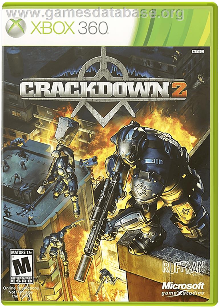 Crackdown 2 - Microsoft Xbox 360 - Artwork - Box