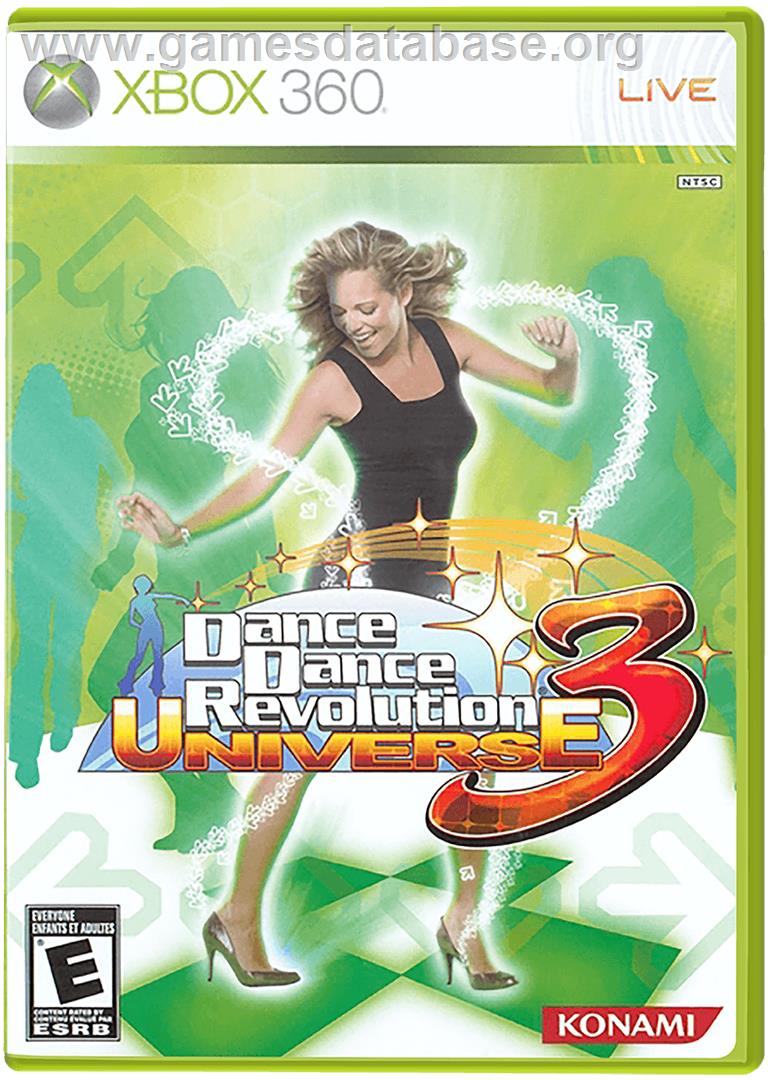 DDR Universe 3 - Microsoft Xbox 360 - Artwork - Box