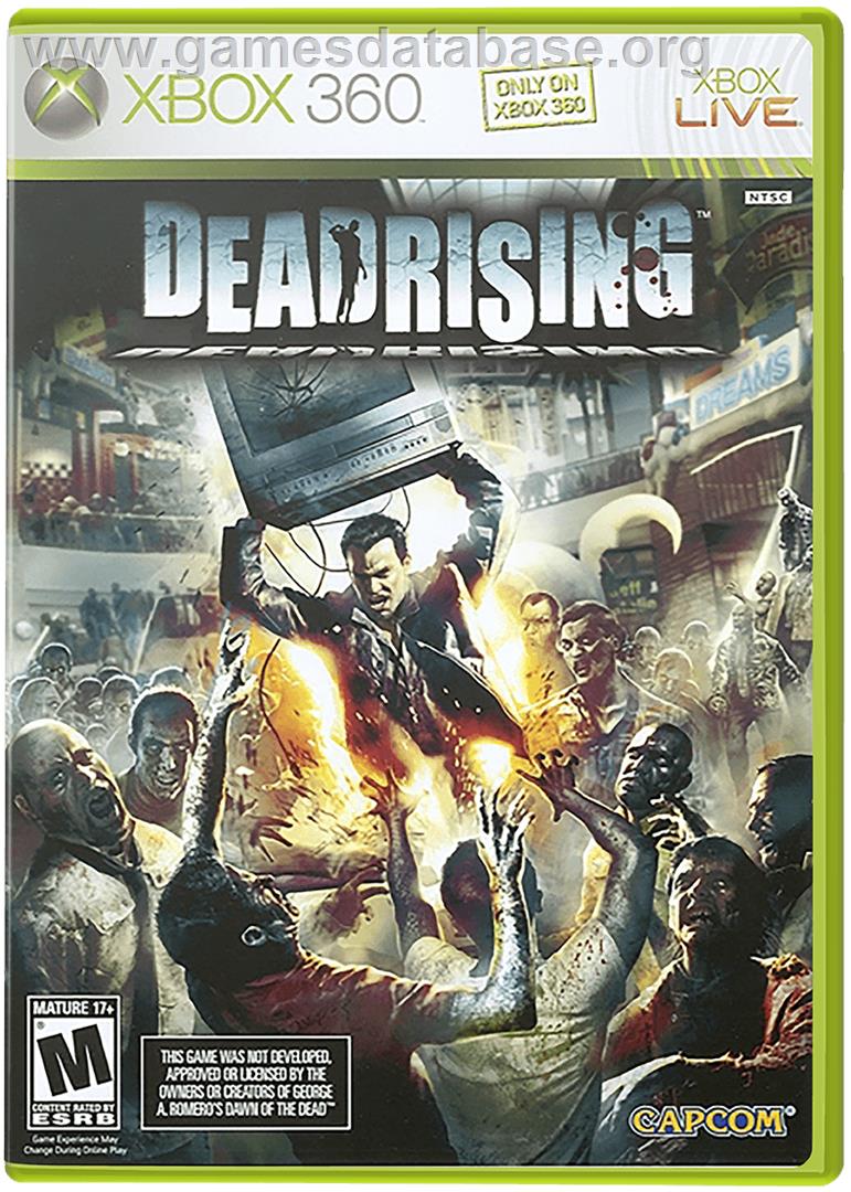 DEAD RISING - Microsoft Xbox 360 - Artwork - Box