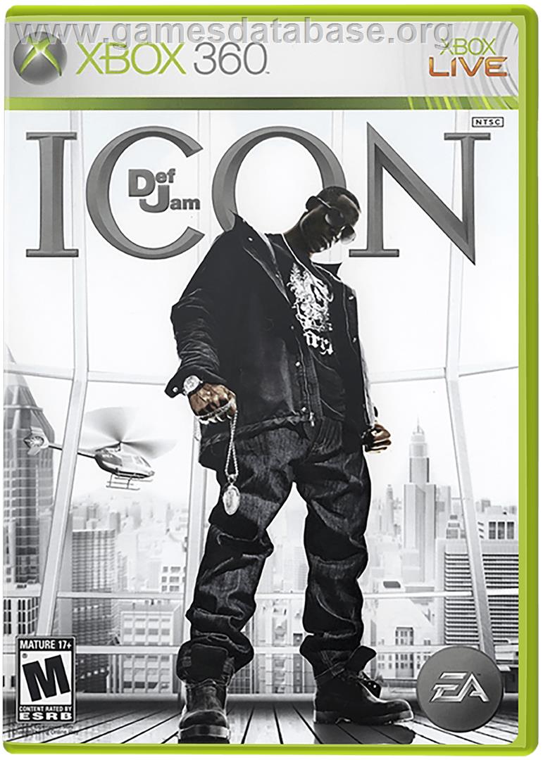 DEF JAM: ICON - Microsoft Xbox 360 - Artwork - Box