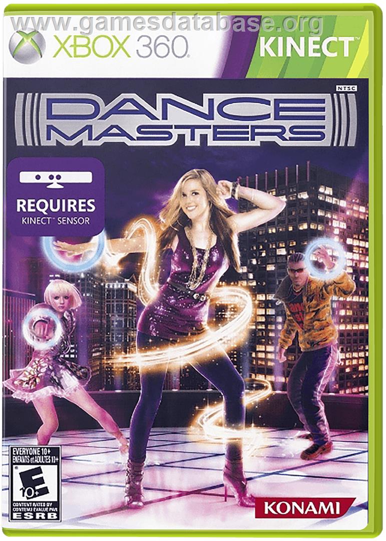 DanceMasters - Microsoft Xbox 360 - Artwork - Box