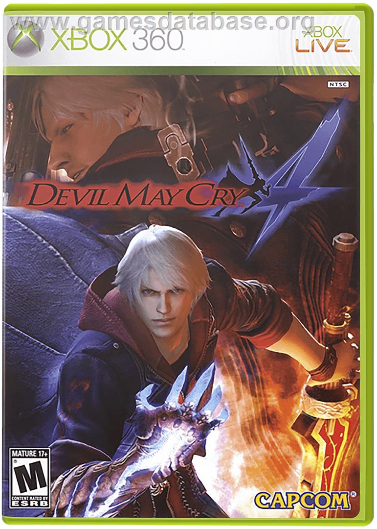 Devil May Cry 4 - Microsoft Xbox 360 - Artwork - Box