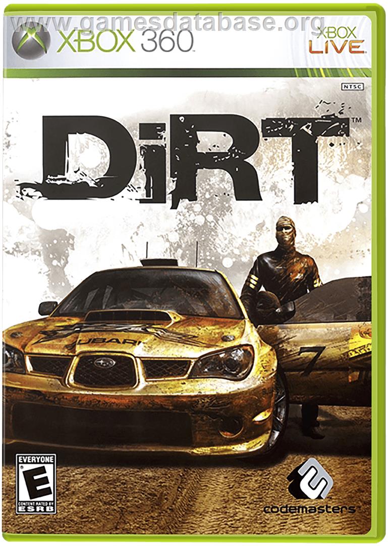 DiRT - Microsoft Xbox 360 - Artwork - Box
