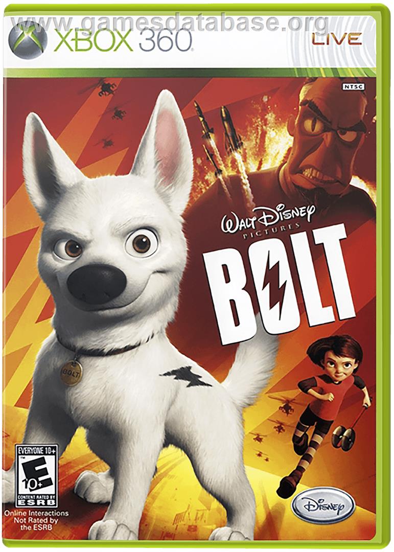 Disney Bolt - Microsoft Xbox 360 - Artwork - Box