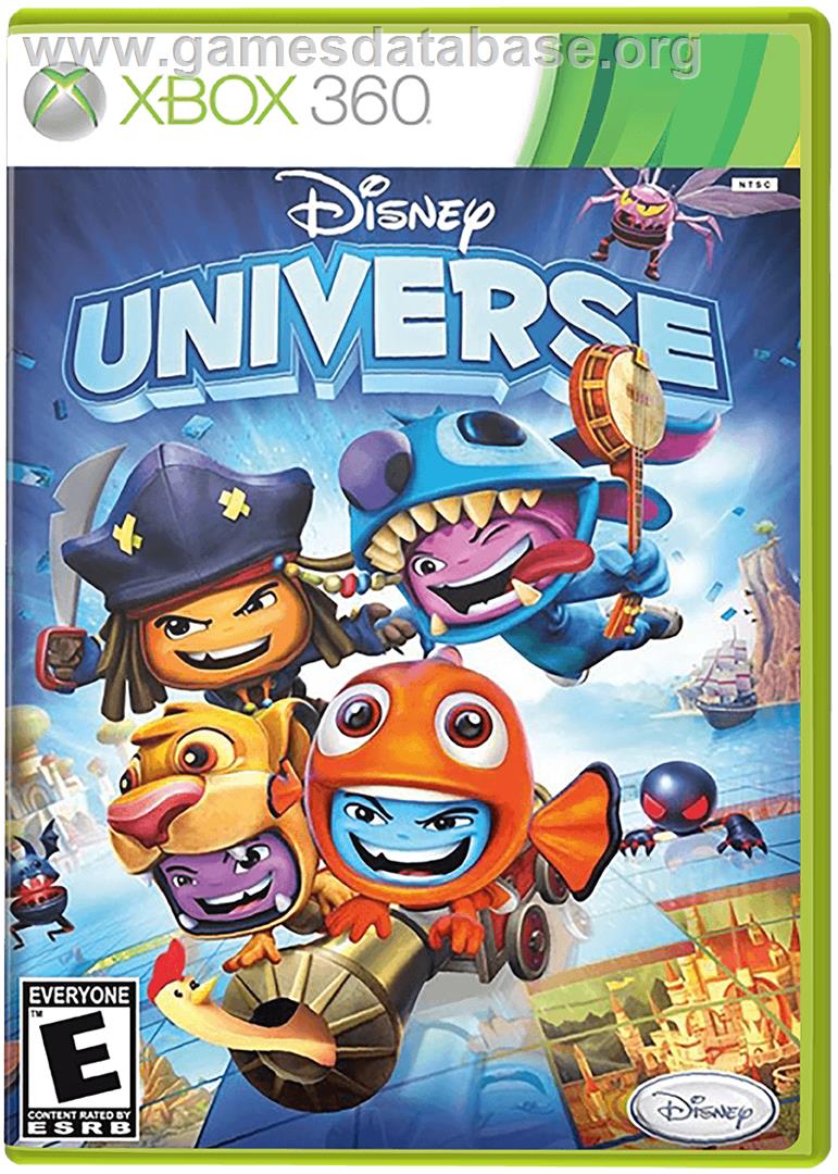 Disney Universe - Microsoft Xbox 360 - Artwork - Box