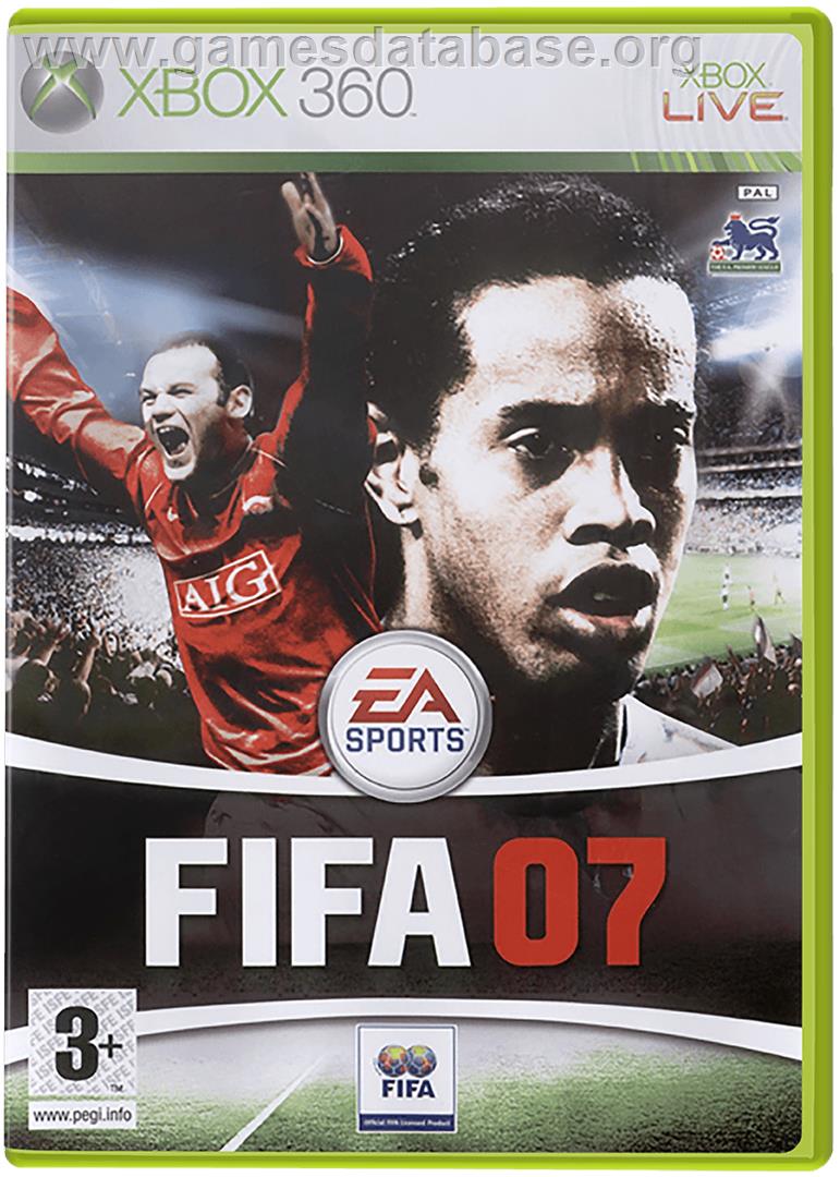 FIFA 07 - Microsoft Xbox 360 - Artwork - Box