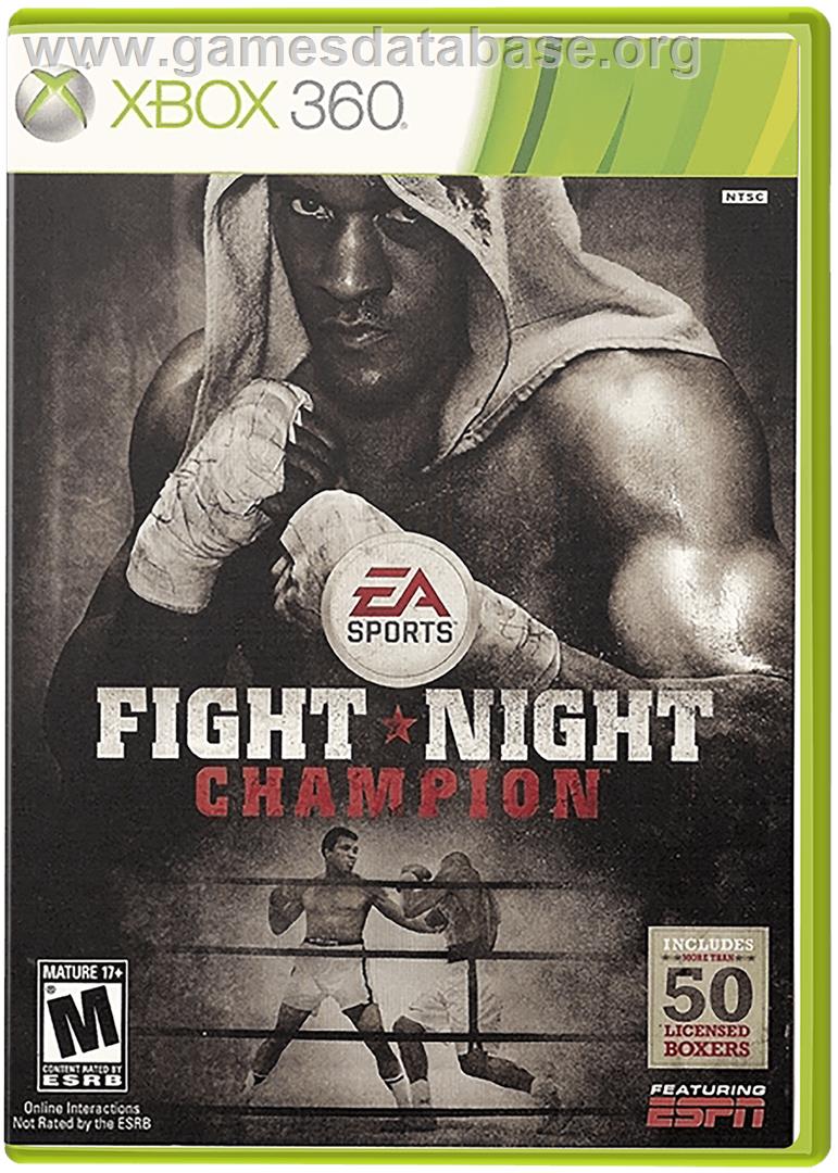 FIGHT NIGHT CHAMPION - Microsoft Xbox 360 - Artwork - Box