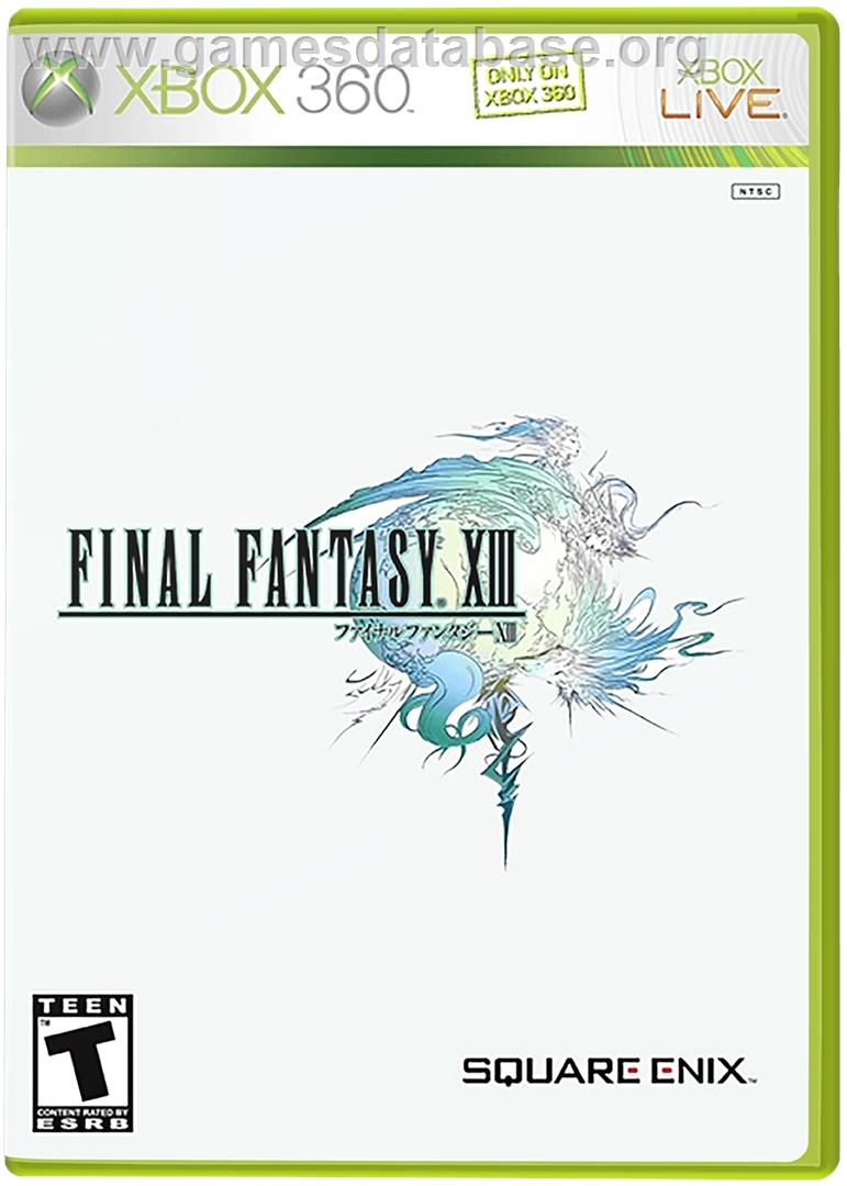 FINAL FANTASY XIII - Microsoft Xbox 360 - Artwork - Box