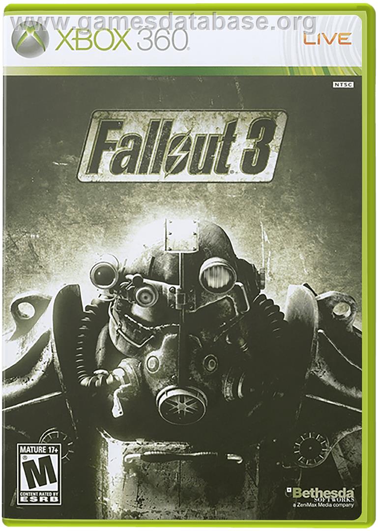 Fallout 3 - Microsoft Xbox 360 - Artwork - Box