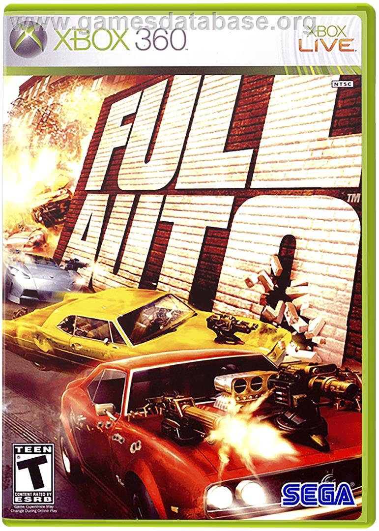 Full Auto - Microsoft Xbox 360 - Artwork - Box
