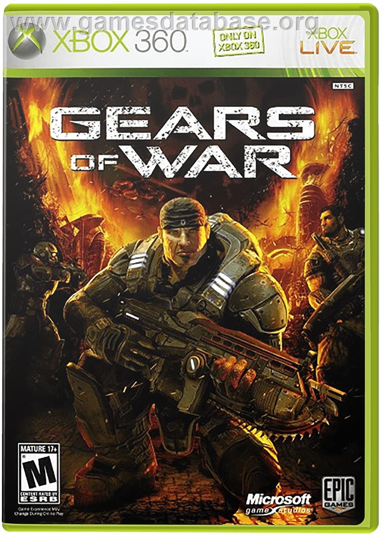 Gears of War - Microsoft Xbox 360 - Artwork - Box