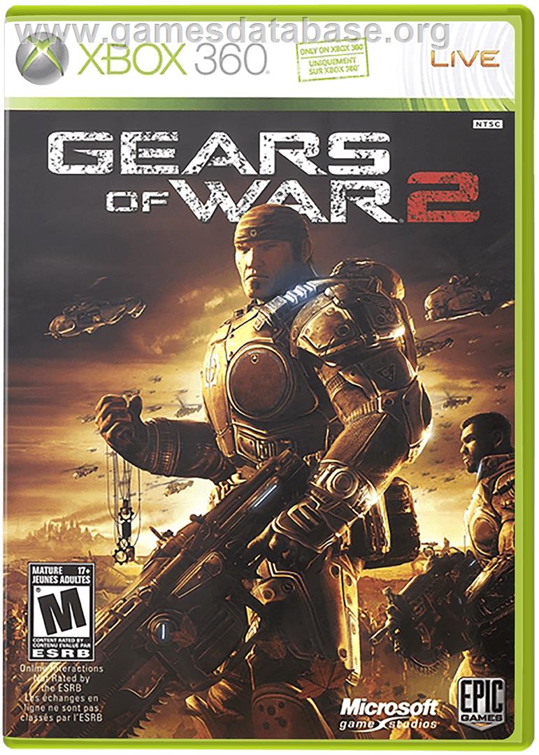 Gears of War 2 - Microsoft Xbox 360 - Artwork - Box