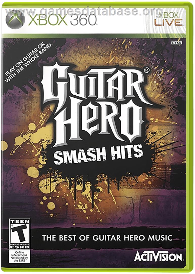 Guitar Hero Hits - Microsoft Xbox 360 - Artwork - Box
