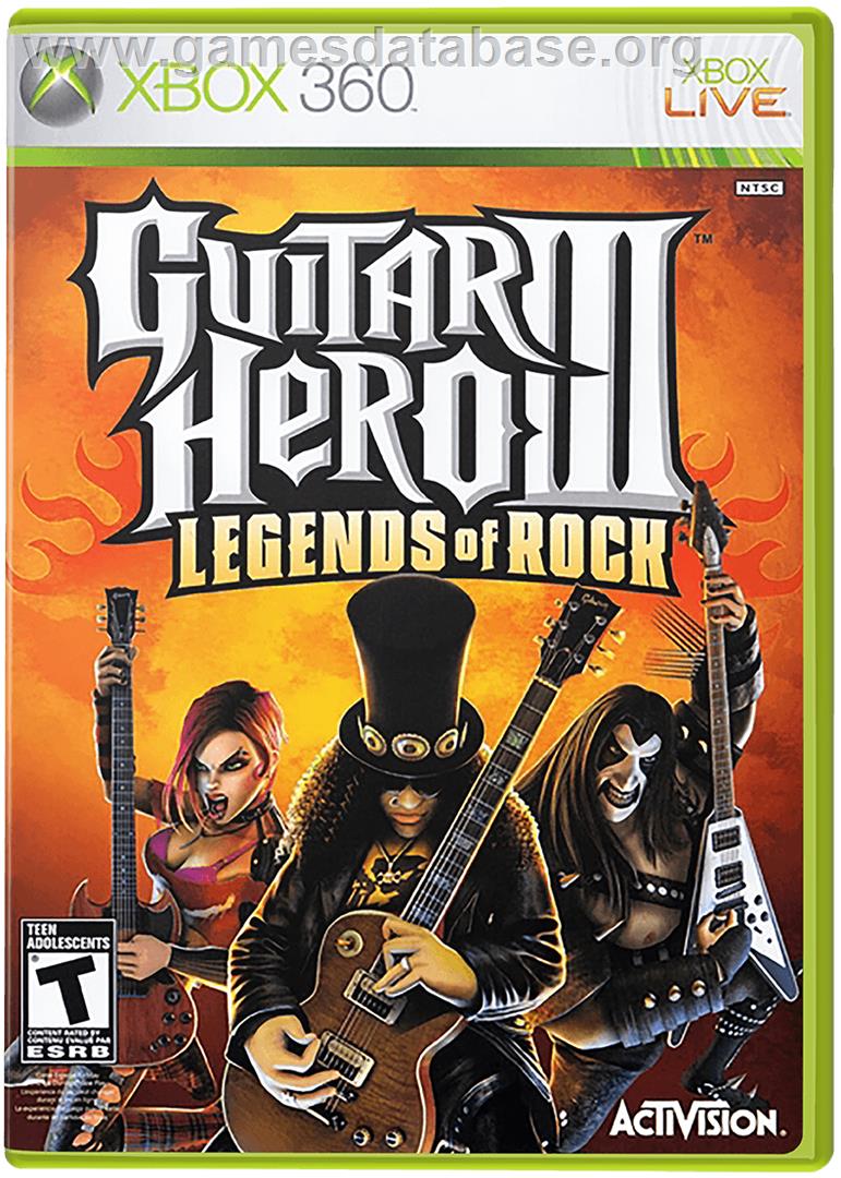 Guitar Hero III - Microsoft Xbox 360 - Artwork - Box