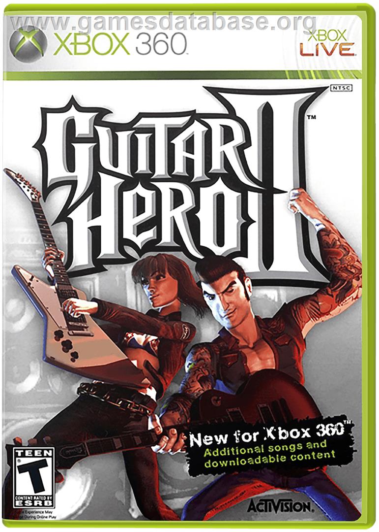 Guitar Hero II - Microsoft Xbox 360 - Artwork - Box