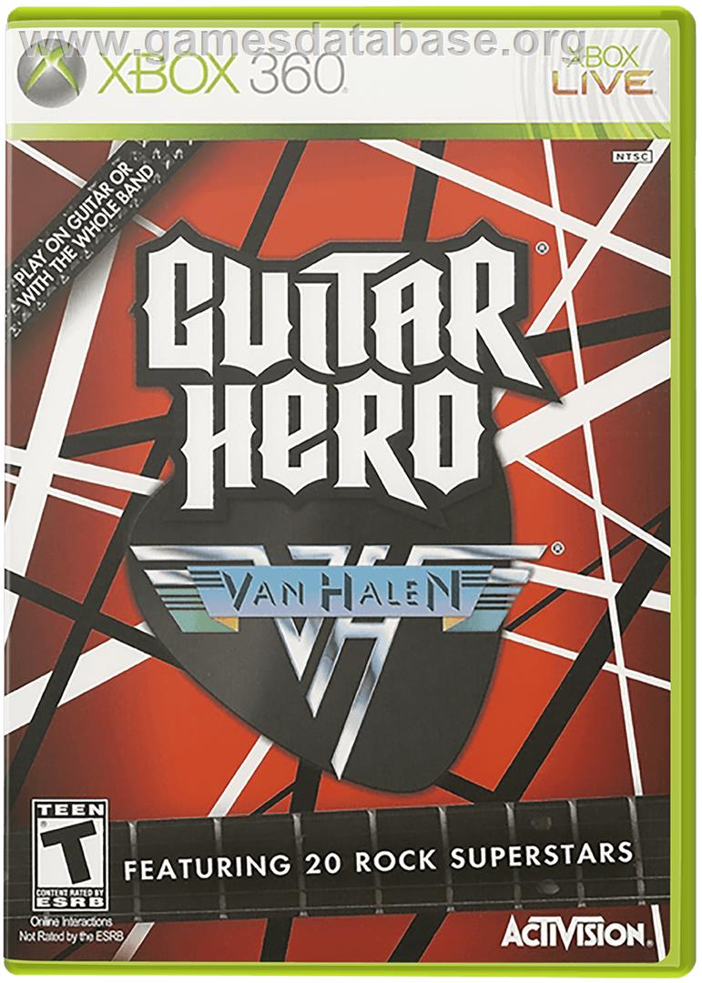 Guitar Hero Van Halen - Microsoft Xbox 360 - Artwork - Box