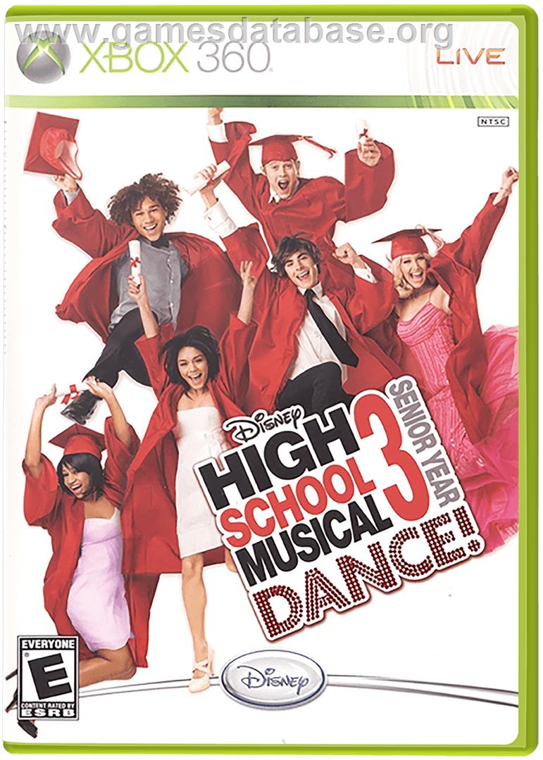 HSM3 Senior Year DANCE - Microsoft Xbox 360 - Artwork - Box