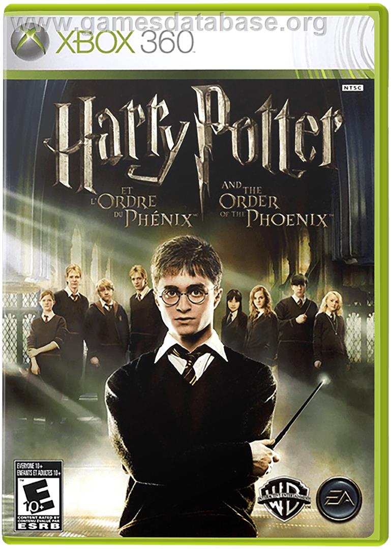 Harry Potter OOTP - Microsoft Xbox 360 - Artwork - Box