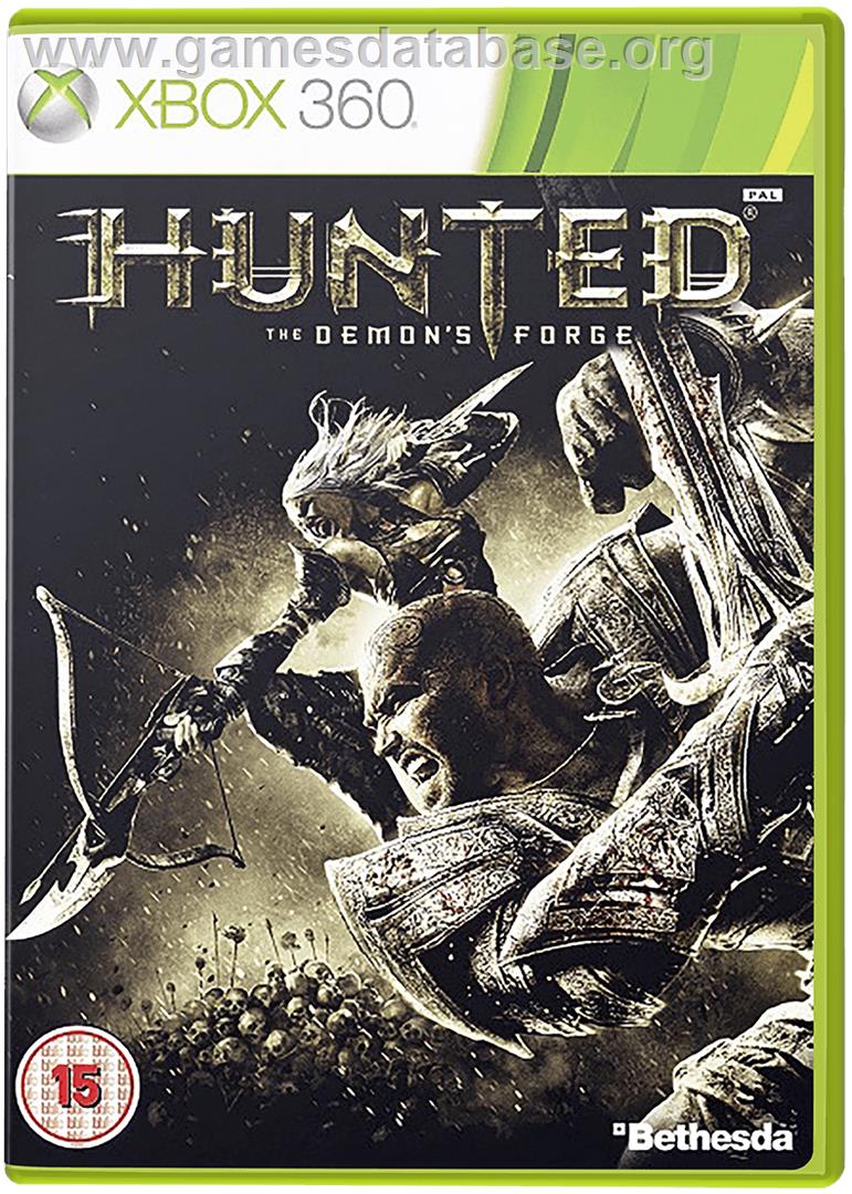 Hunted Demons Forge - Microsoft Xbox 360 - Artwork - Box