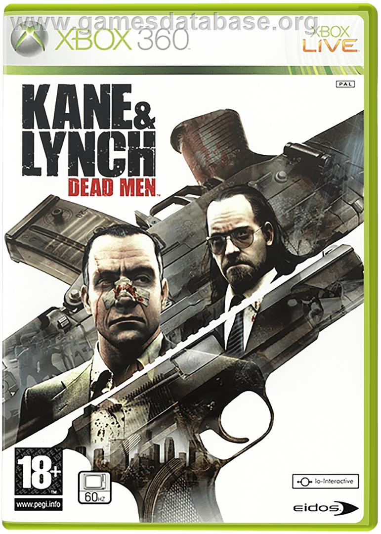 Kane and Lynch:DeadMen - Microsoft Xbox 360 - Artwork - Box