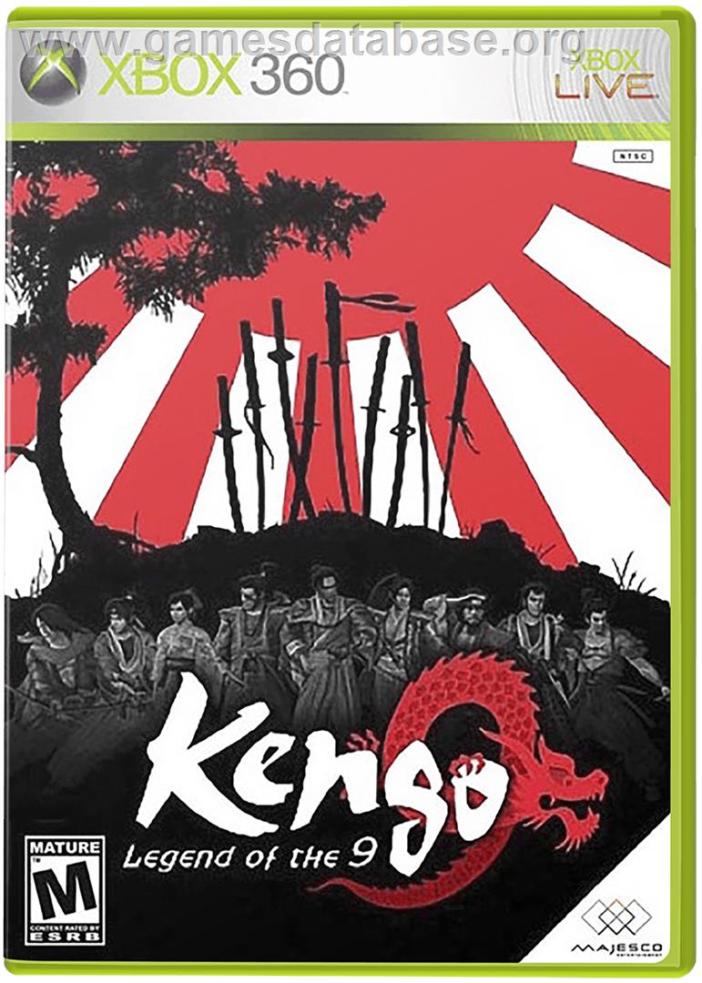 Kengo Legend of the 9 - Microsoft Xbox 360 - Artwork - Box