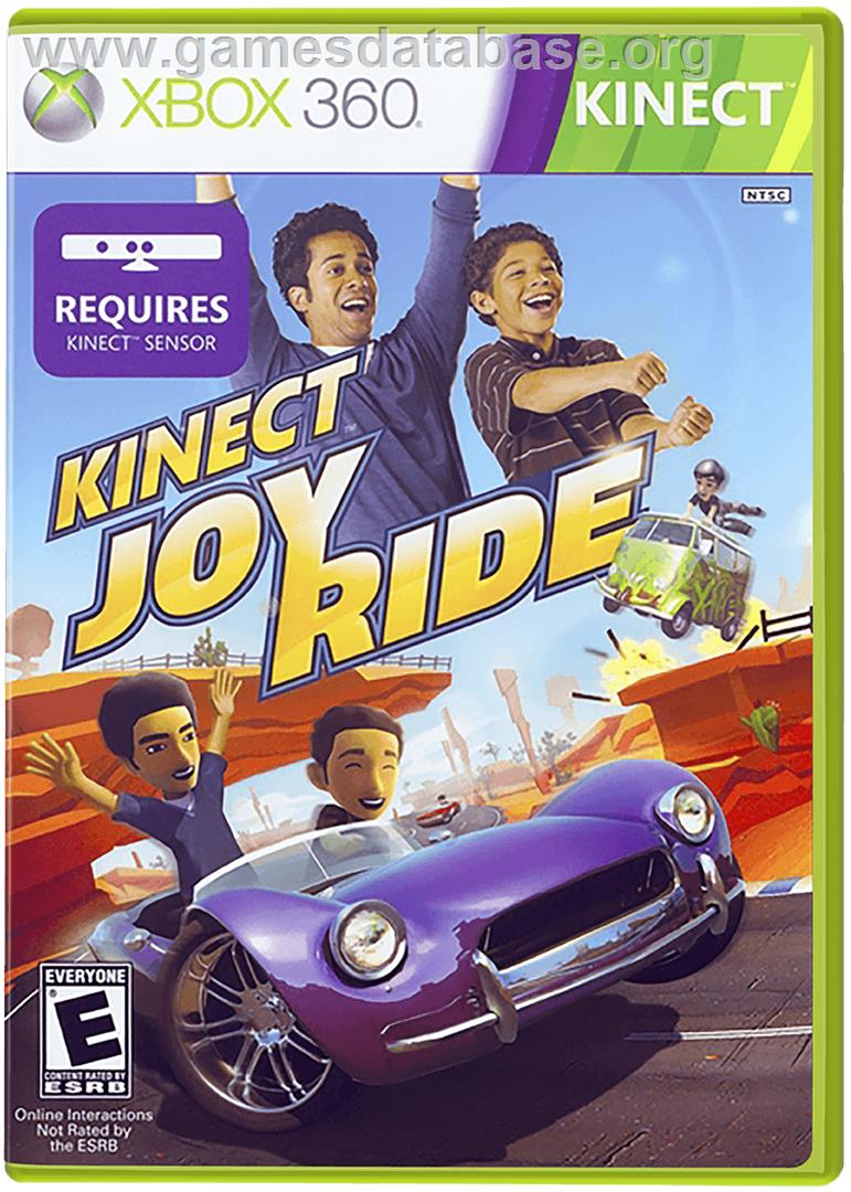 Kinect Joy Ride - Microsoft Xbox 360 - Artwork - Box