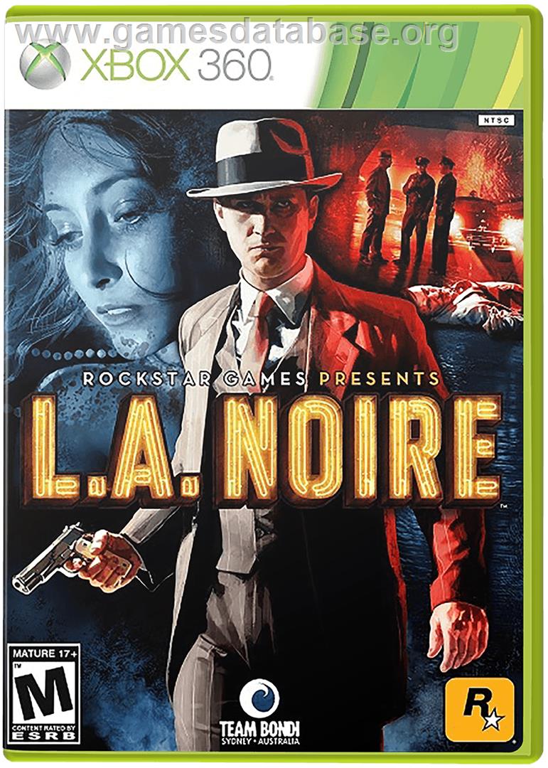 L.A. Noire - Microsoft Xbox 360 - Artwork - Box