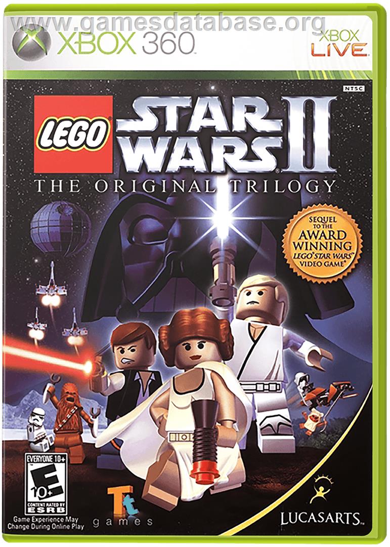 LEGO Star Wars II - Microsoft Xbox 360 - Artwork - Box