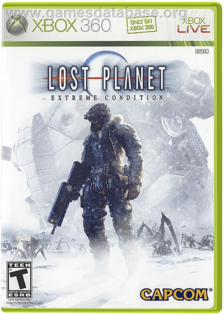 LOST PLANET - Microsoft Xbox 360 - Artwork - Box
