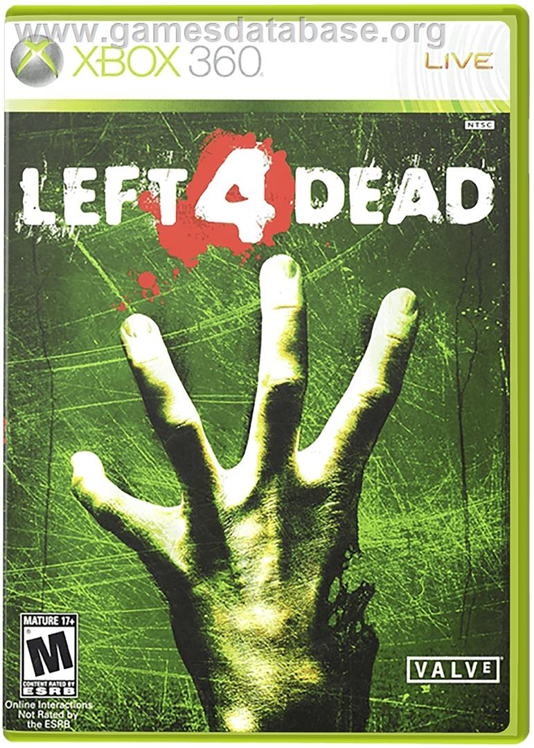 Left 4 Dead - Microsoft Xbox 360 - Artwork - Box