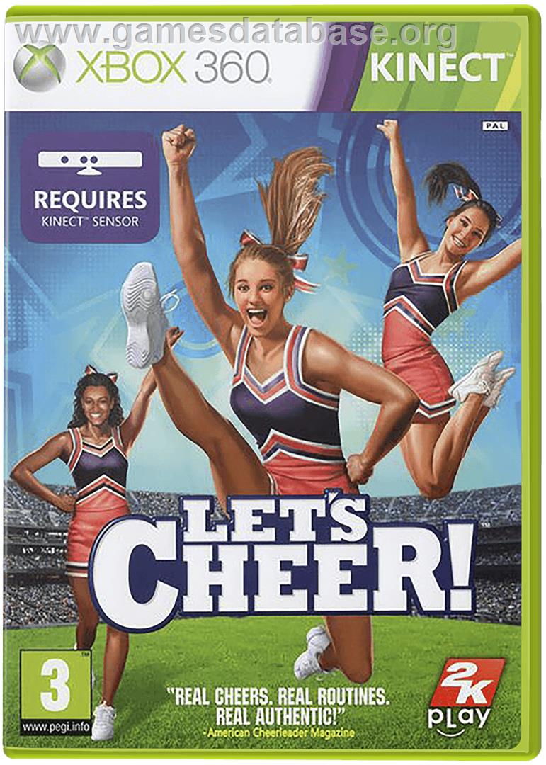 Let's Cheer! - Microsoft Xbox 360 - Artwork - Box
