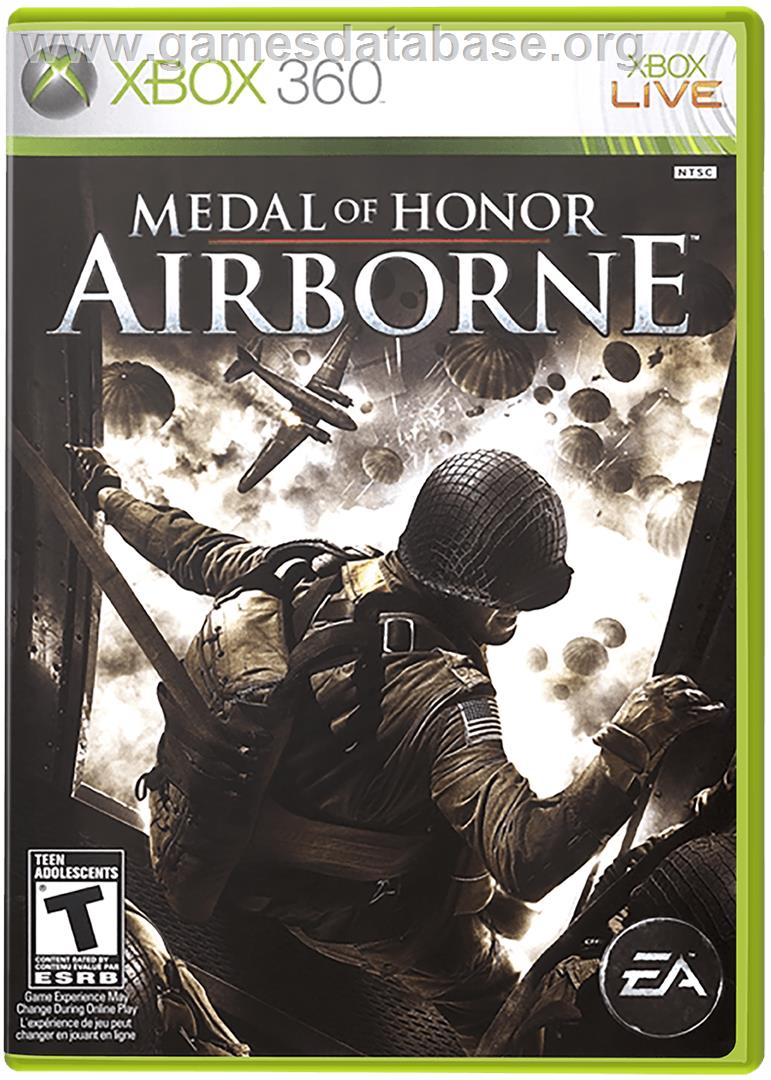 MOH Airborne - Microsoft Xbox 360 - Artwork - Box