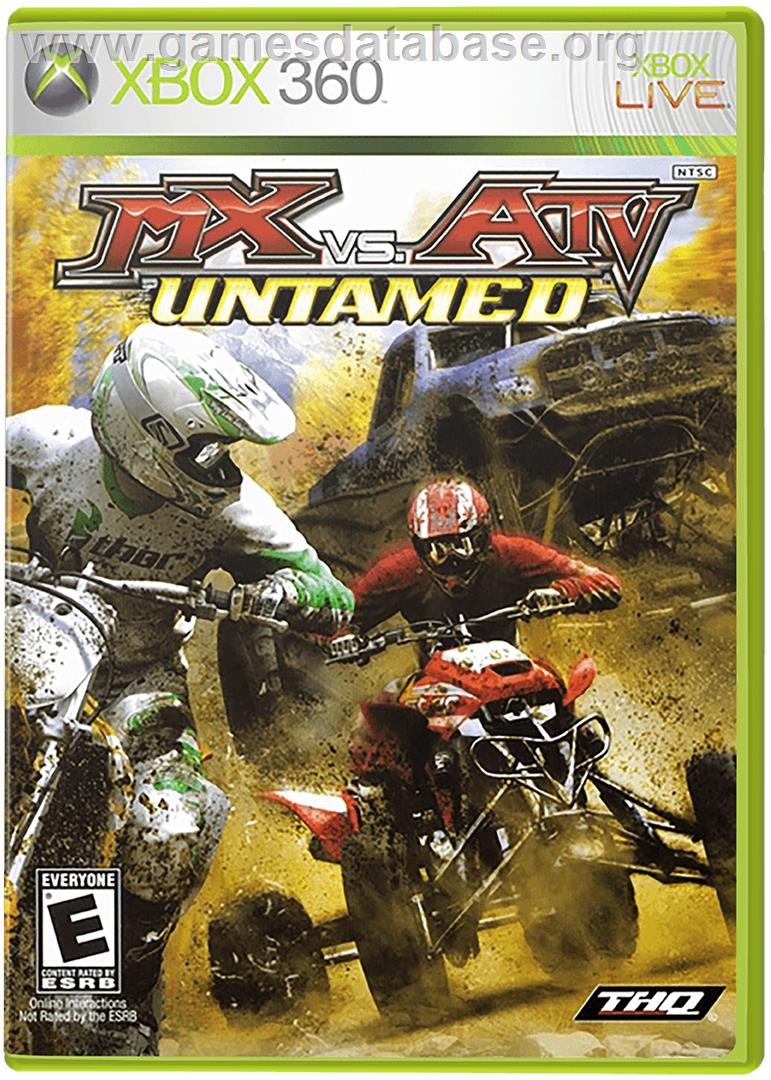 MX vs. ATV: Untamed - Microsoft Xbox 360 - Artwork - Box