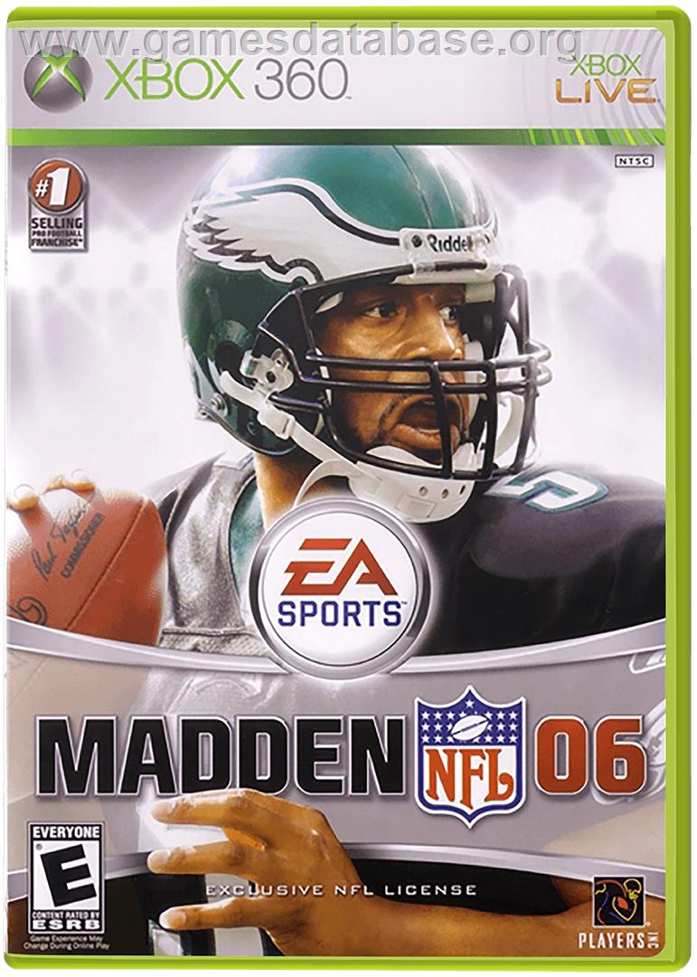 Madden NFL 06 - Microsoft Xbox 360 - Artwork - Box