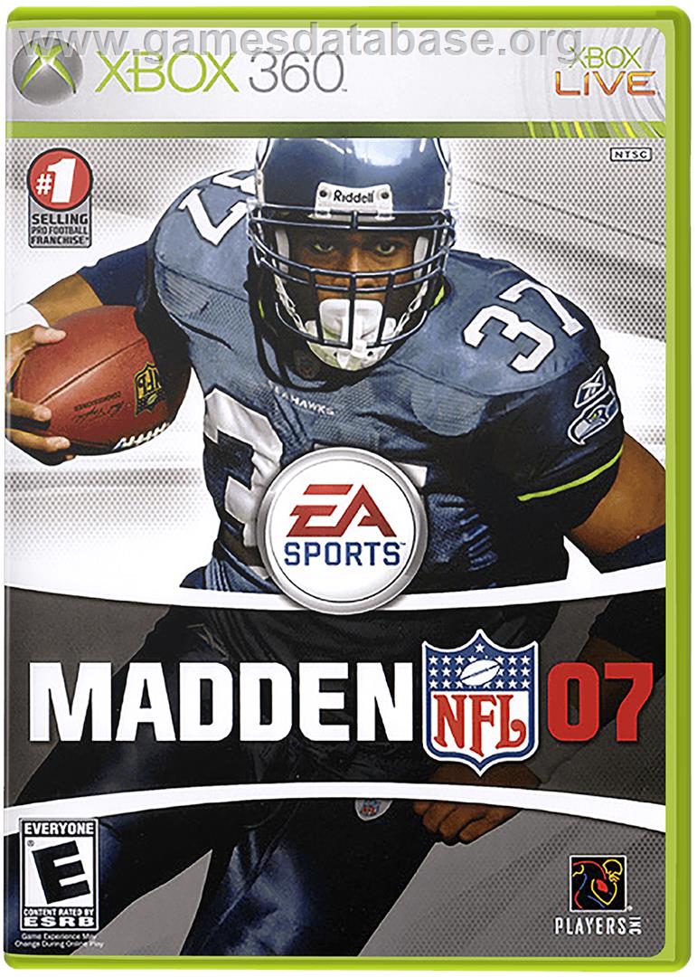 Madden NFL 07 - Microsoft Xbox 360 - Artwork - Box