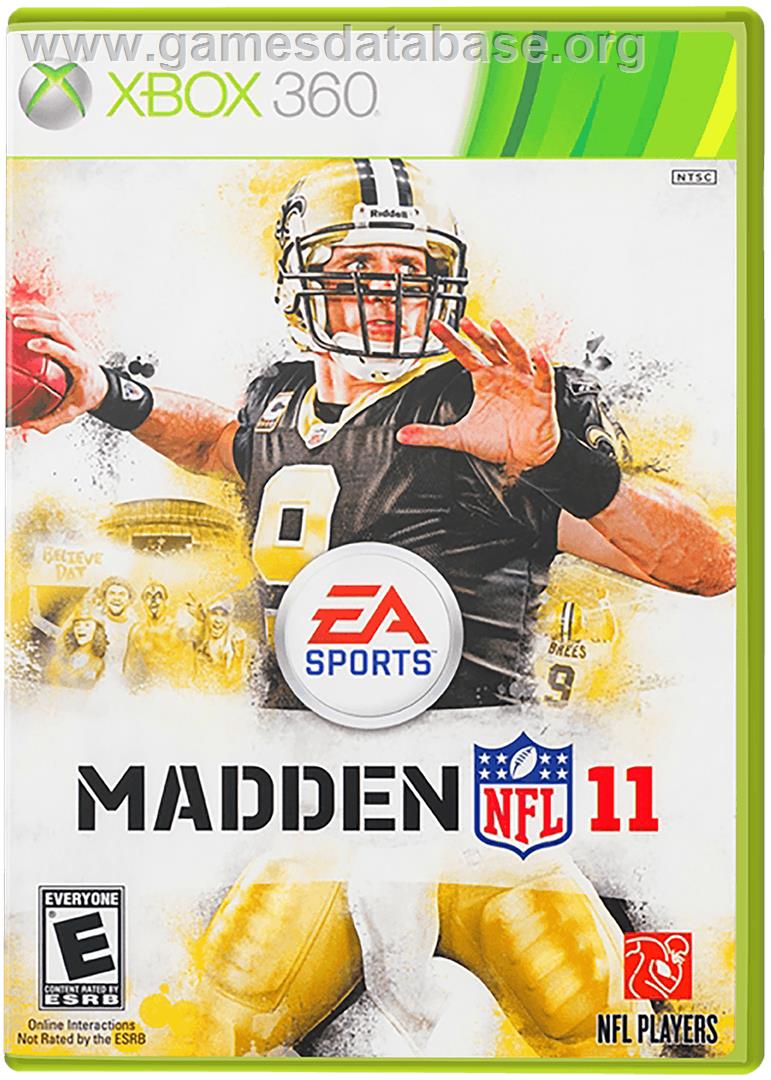 Madden NFL 11 - Microsoft Xbox 360 - Artwork - Box