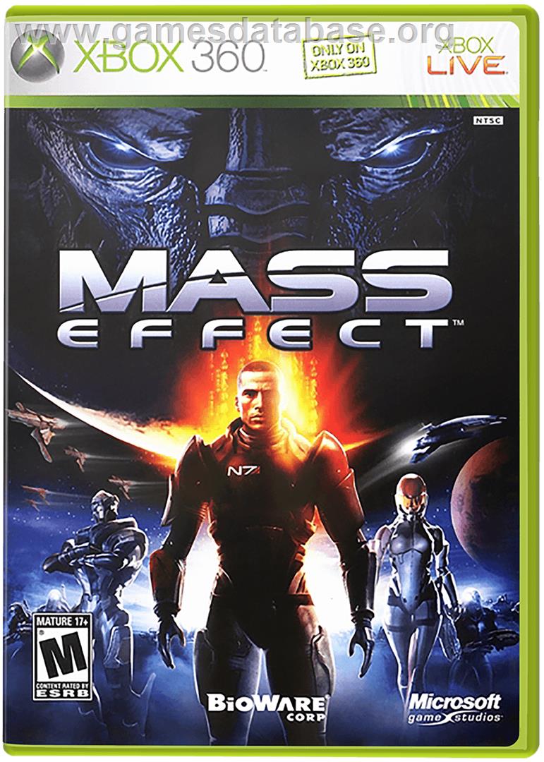 Mass Effect - Microsoft Xbox 360 - Artwork - Box