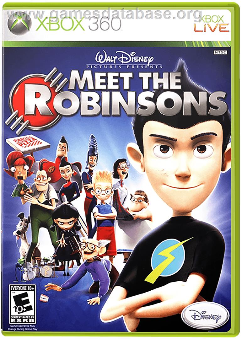 Meet the Robinsons - Microsoft Xbox 360 - Artwork - Box