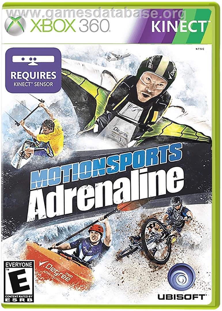 MotionSports: Adrenaline - Microsoft Xbox 360 - Artwork - Box