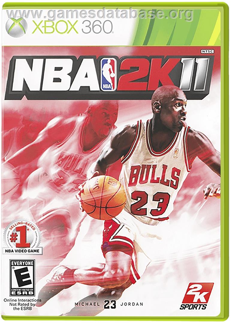 NBA 2K11 - Microsoft Xbox 360 - Artwork - Box