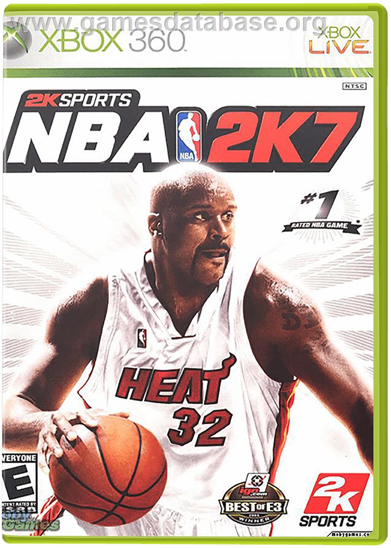 NBA 2K7 - Microsoft Xbox 360 - Artwork - Box