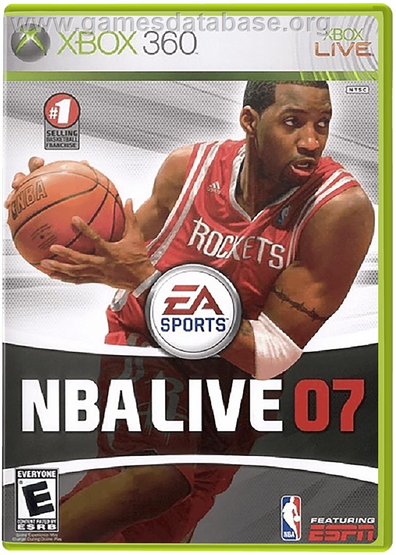 NBA LIVE 07 - Microsoft Xbox 360 - Artwork - Box