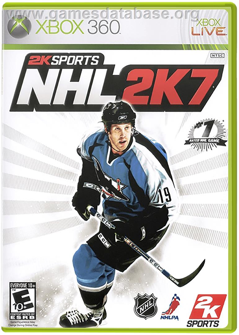 NHL 2K7 - Microsoft Xbox 360 - Artwork - Box